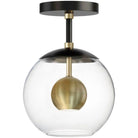 ET2 Lighting - Nucleus LED Flush Mount - E25150-BKNAB - Canada Light Shop