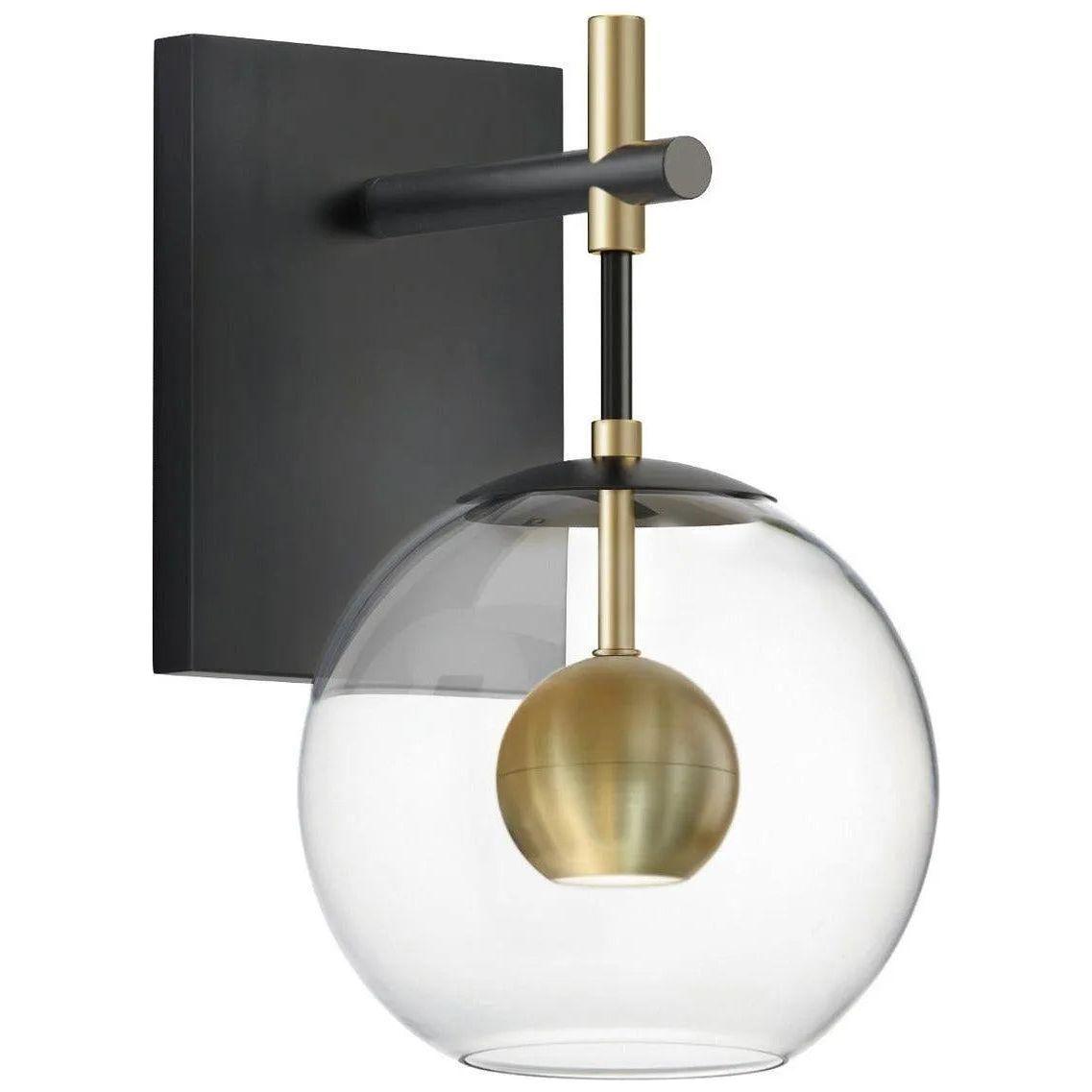 ET2 Lighting - Nucleus LED Wall Sconce - E25151-BKNAB - Canada Light Shop