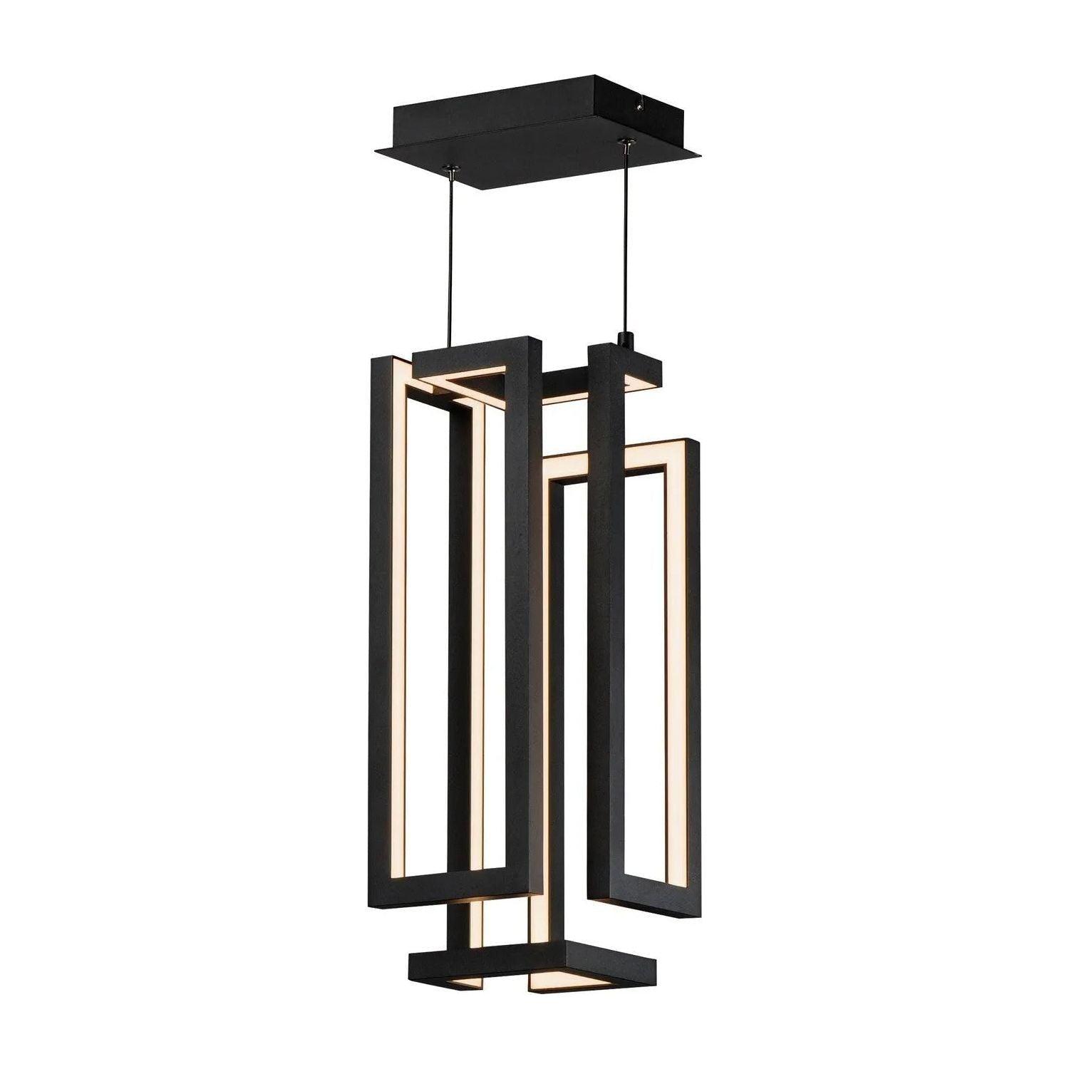 ET2 Lighting - Penrose LED Pendant - E21261-BK - Canada Light Shop