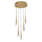 ET2 Lighting - Pierce LED Multi-Light Pendant - E24225-122GLD - Canada Light Shop