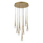 ET2 Lighting - Pierce LED Multi-Light Pendant - E24227-122GLD - Canada Light Shop