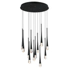 ET2 Lighting - Pierce LED Multi-Light Pendant - E24229-122BK - Canada Light Shop