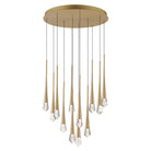 ET2 Lighting - Pierce LED Multi-Light Pendant - E24229-122GLD - Canada Light Shop