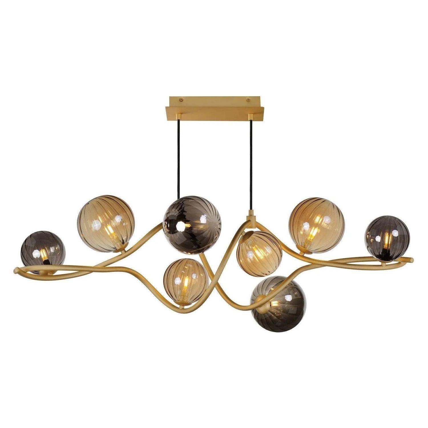 ET2 Lighting - Planetary LED Linear Pendant - E24187-148GLD - Canada Light Shop