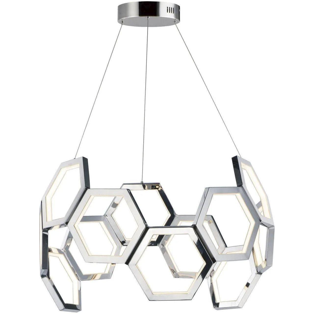 ET2 Lighting - Polygon LED Pendant - E24893-PC - Canada Light Shop