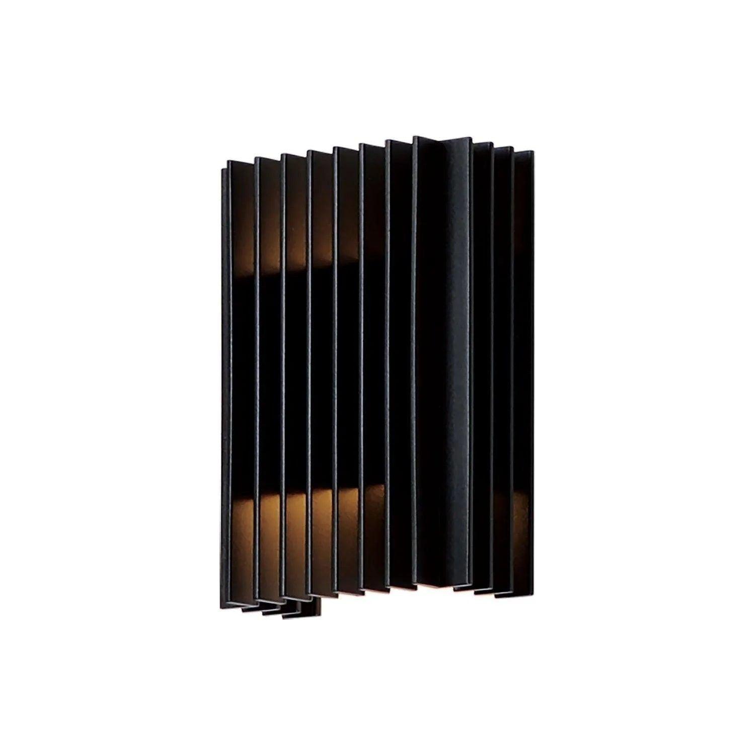 ET2 Lighting - Rampart LED Outdoor Wall Sconce - E30112-BK - Canada Light Shop