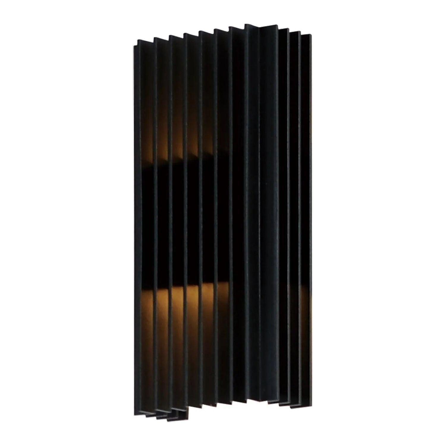 ET2 Lighting - Rampart LED Outdoor Wall Sconce - E30114-BK - Canada Light Shop