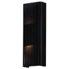 ET2 Lighting - Rampart LED Outdoor Wall Sconce - E30117-BK - Canada Light Shop