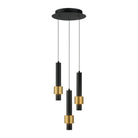 ET2 Lighting - Reveal LED Mini Pendant - E24753-BKGLD - Canada Light Shop