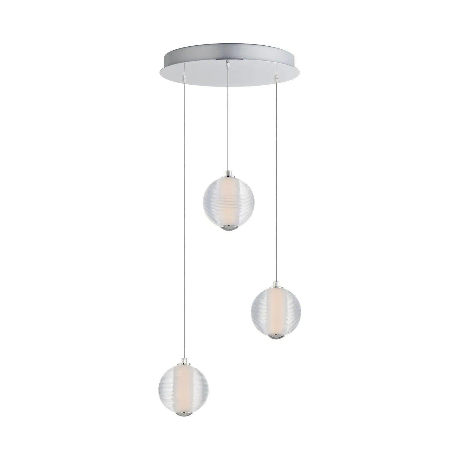 ET2 Lighting - Rhythm LED Multi-Light Pendant - E24643-144PC - Canada Light Shop