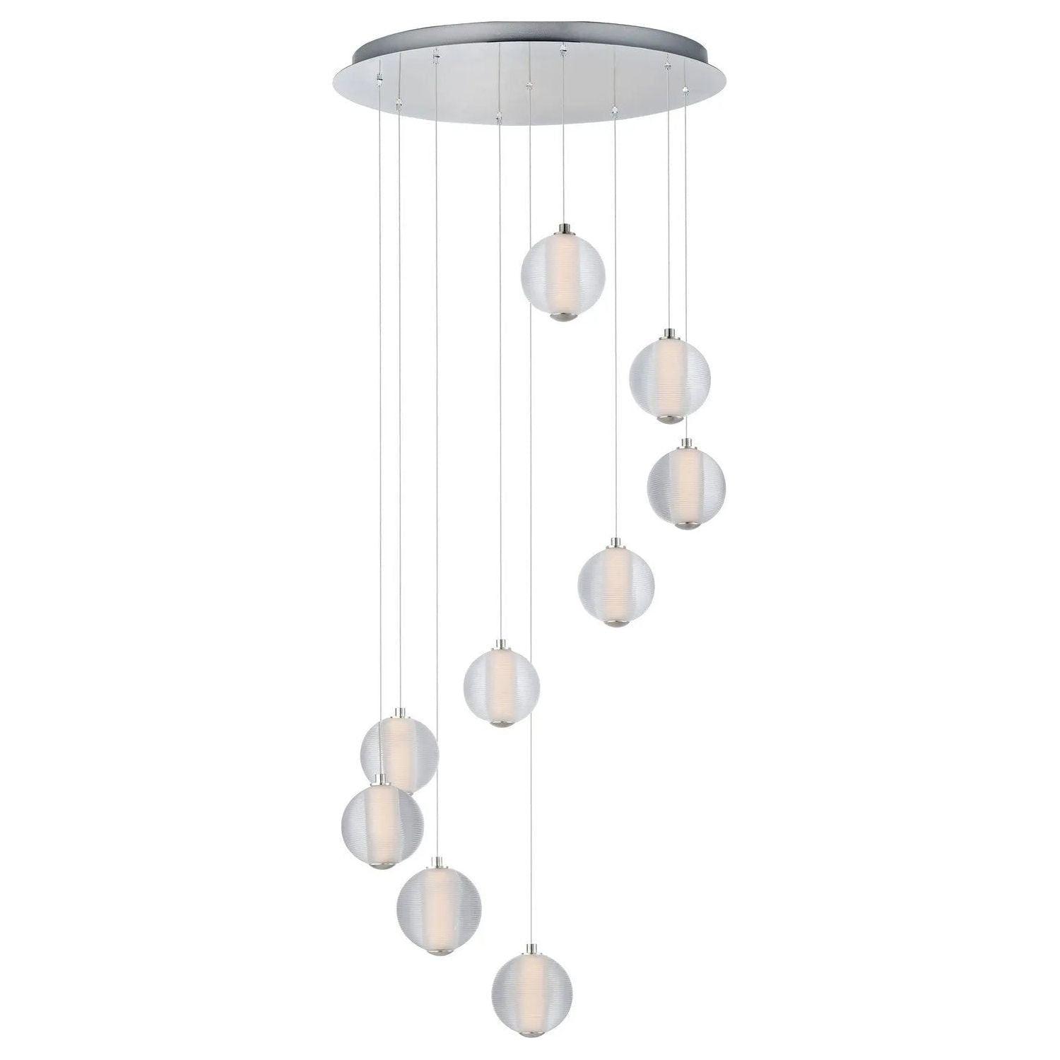 ET2 Lighting - Rhythm LED Multi-Light Pendant - E24646-144PC - Canada Light Shop