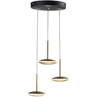 ET2 Lighting - Saucer LED Pendant - E21543-90BKGLD - Canada Light Shop