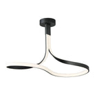 ET2 Lighting - Serpentine LED Semi-Flush Mount - E30660-BK - Canada Light Shop