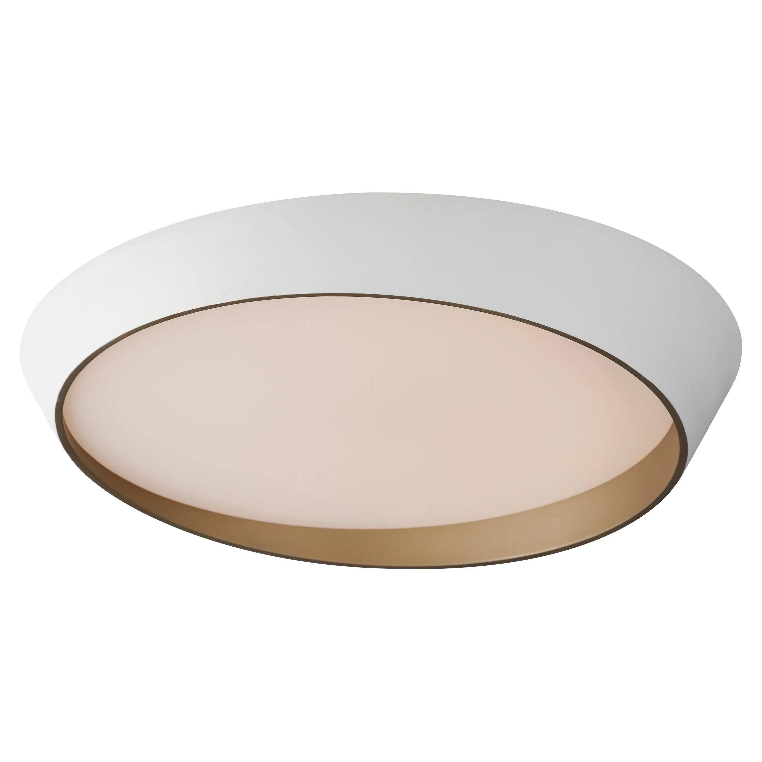 ET2 Lighting - Slant LED Flush Mount - E51034-WTGLD - Canada Light Shop