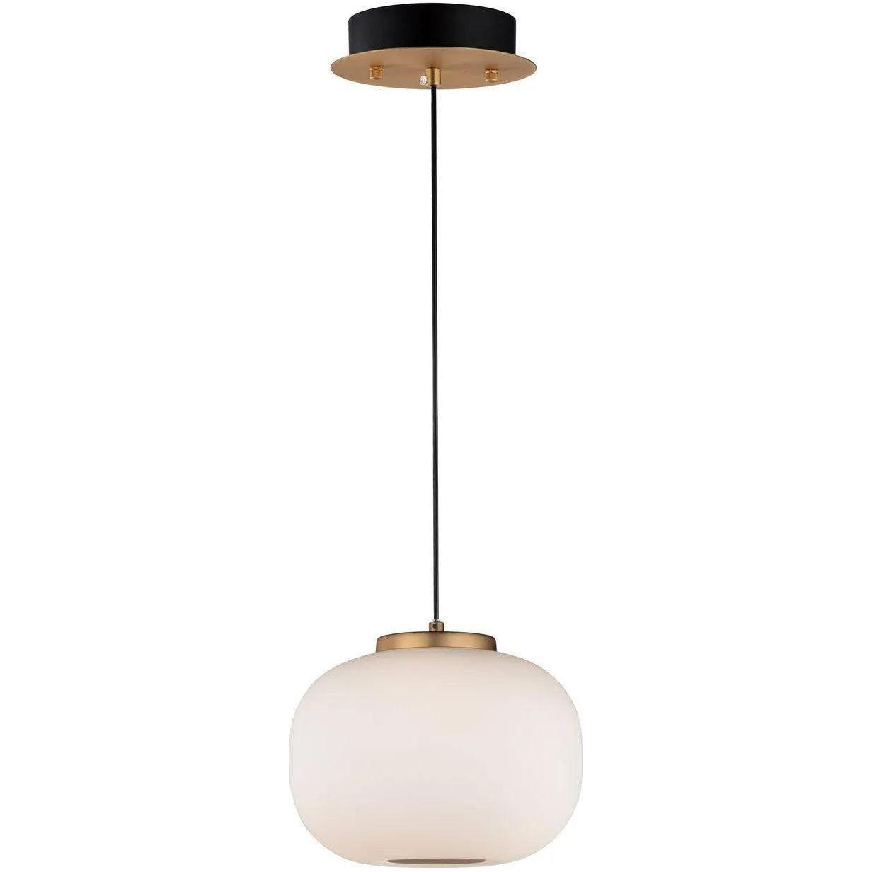 ET2 Lighting - Soji LED Large Pendant - E25065-92BKGLD - Canada Light Shop