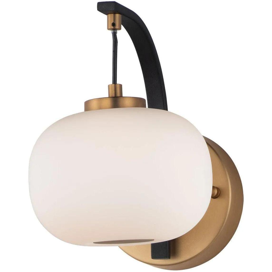 ET2 Lighting - Soji LED Large Wall Sconce - E25062-92BKGLD - Canada Light Shop