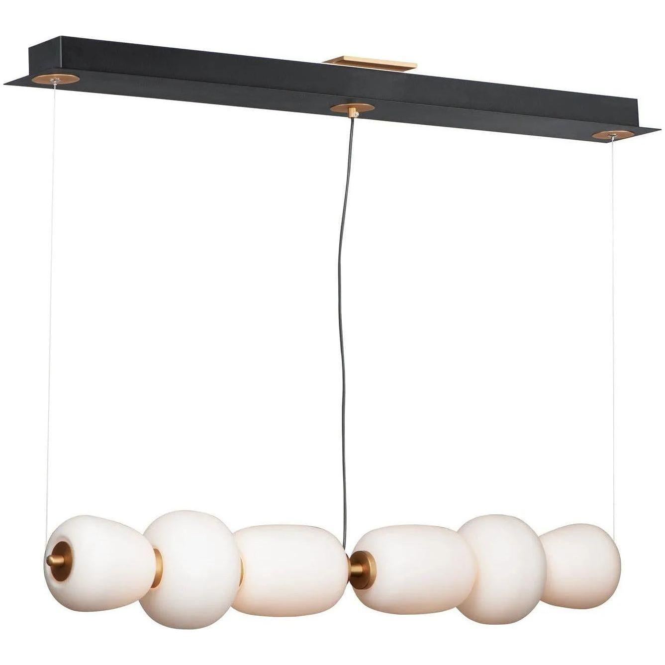 ET2 Lighting - Soji LED Linear Pendant - E25168-92BKGLD - Canada Light Shop