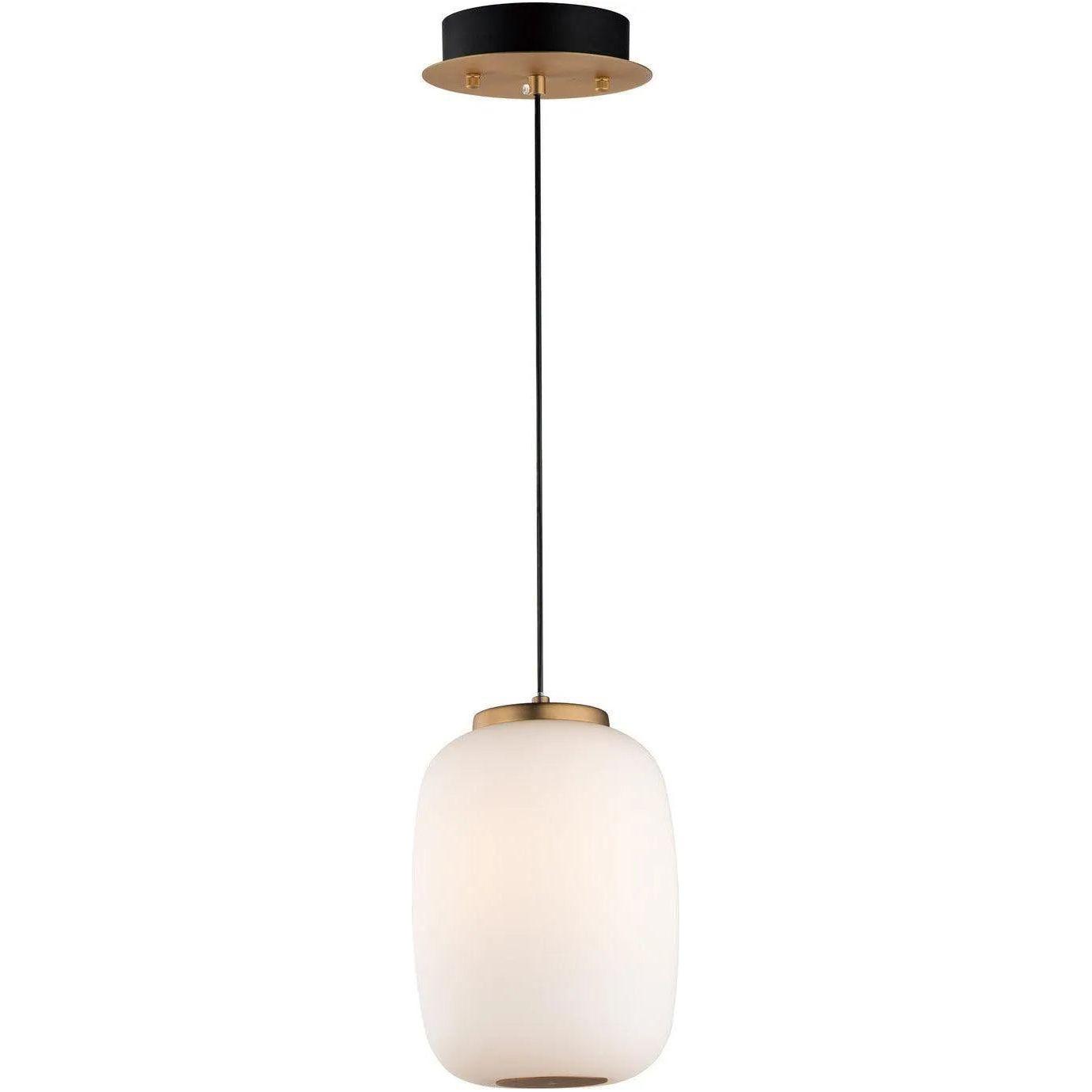 ET2 Lighting - Soji LED Pendant - E25064-92BKGLD - Canada Light Shop