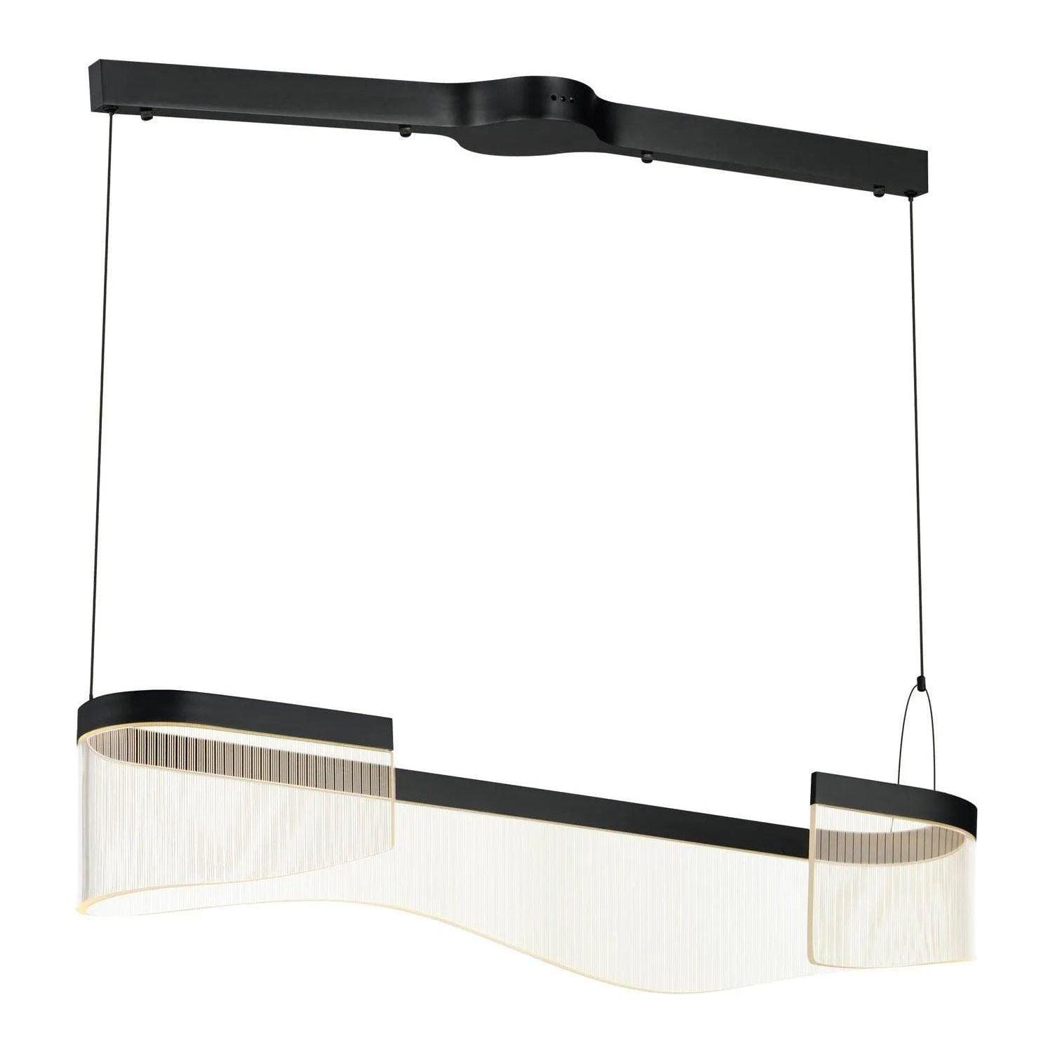 ET2 Lighting - Sonata LED Linear Pendant - E24773-133BK - Canada Light Shop