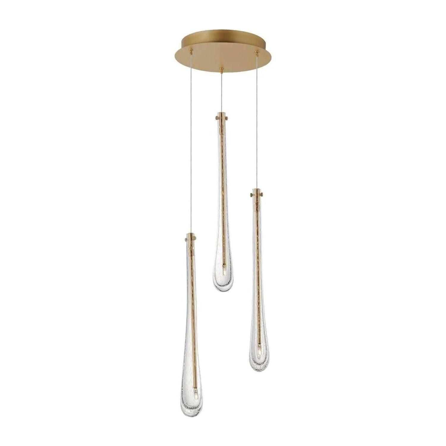 ET2 Lighting - Stillo LED Multi Pendant - E24213-118GLD - Canada Light Shop