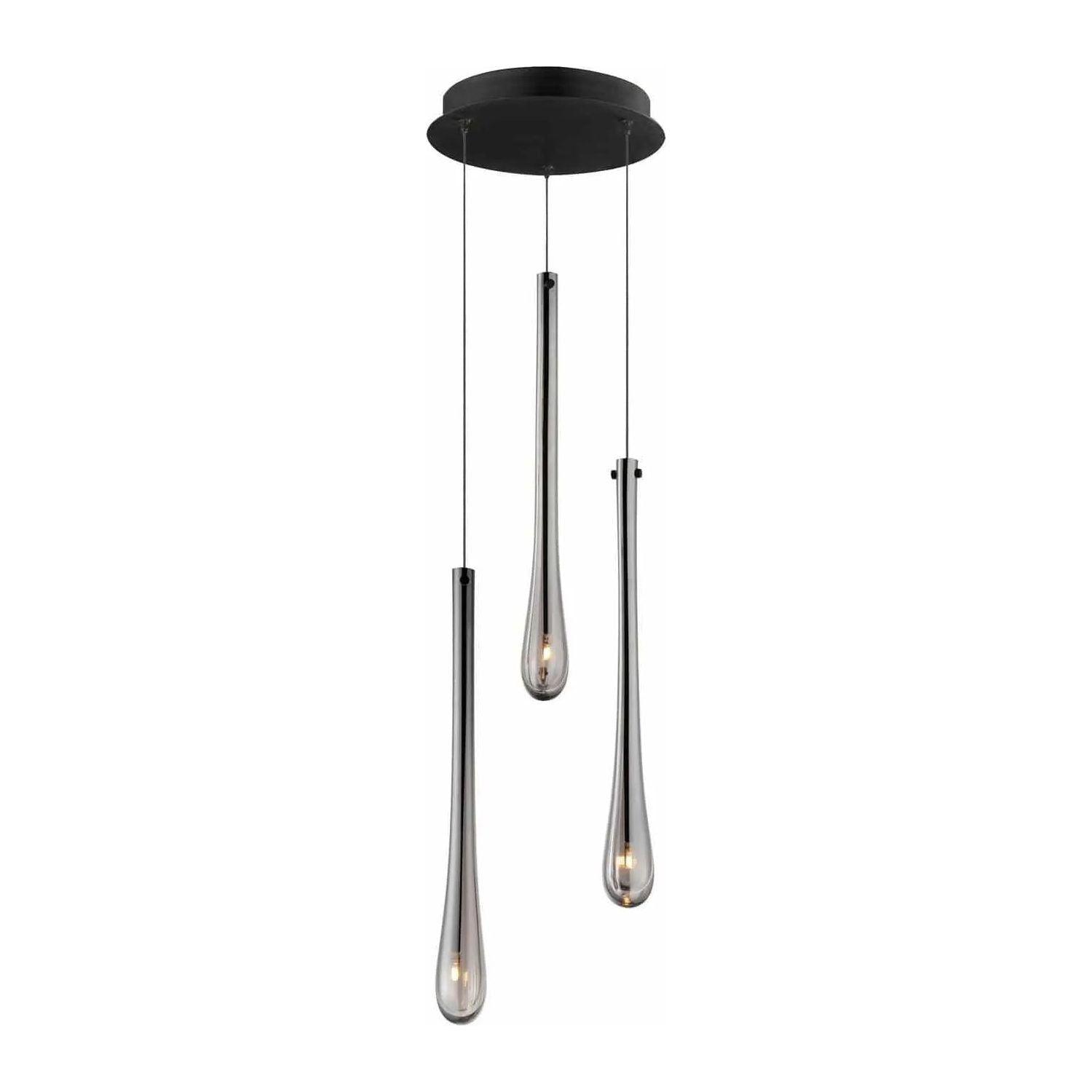 ET2 Lighting - Stillo LED Multi Pendant - E24213-138BK - Canada Light Shop