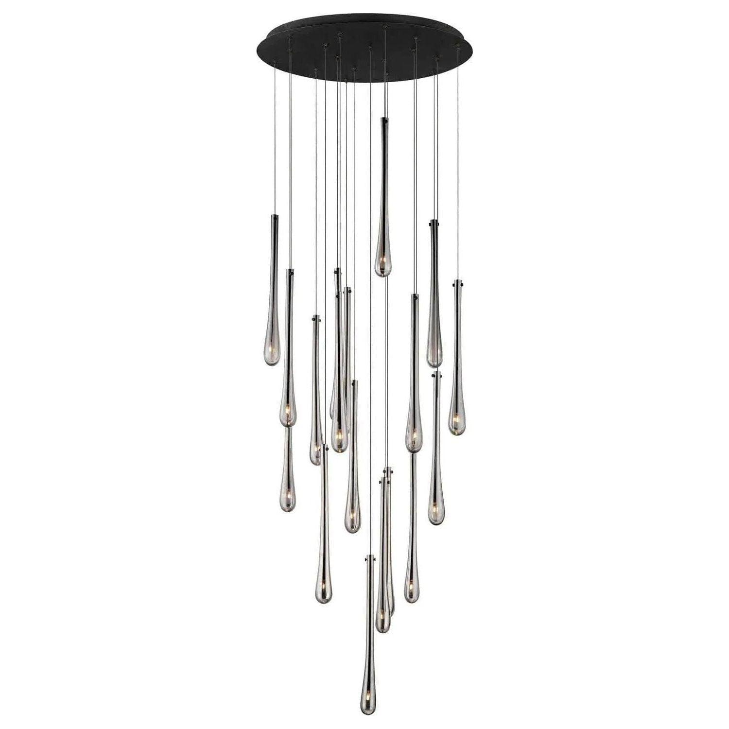 ET2 Lighting - Stillo LED Multi Pendant - E24219-138BK - Canada Light Shop