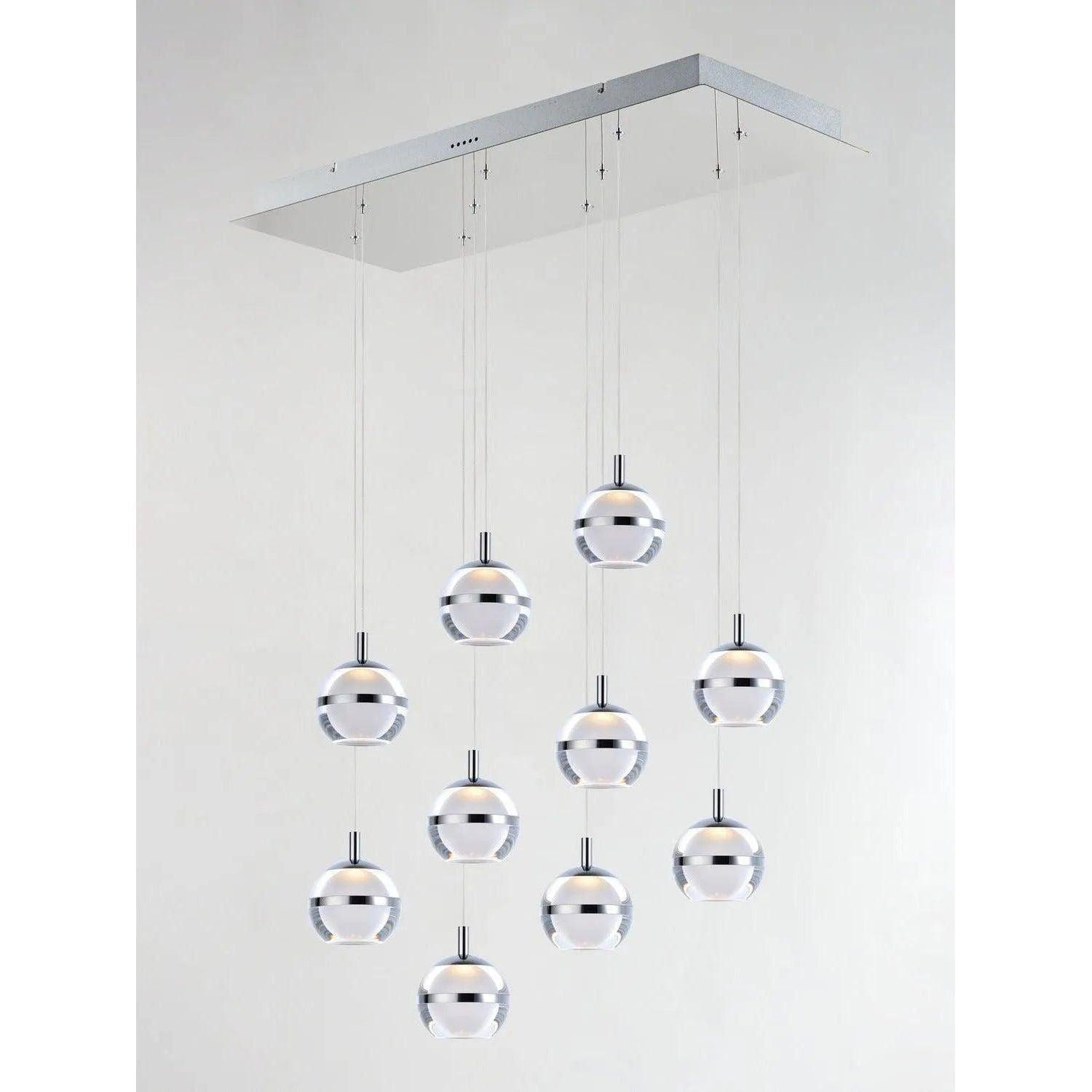 ET2 Lighting - Swank LED Linear Pendant - E24599-93PC - Canada Light Shop