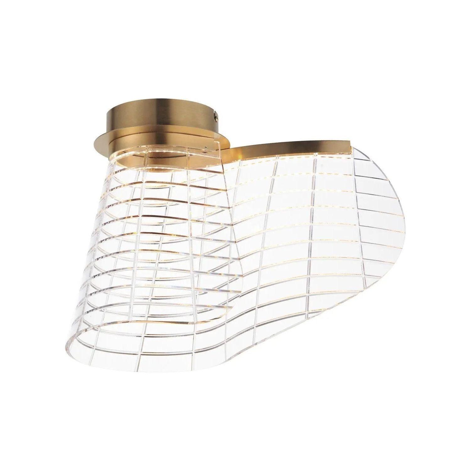 ET2 Lighting - Tartan LED Flush Mount - E24810-82BCN - Canada Light Shop