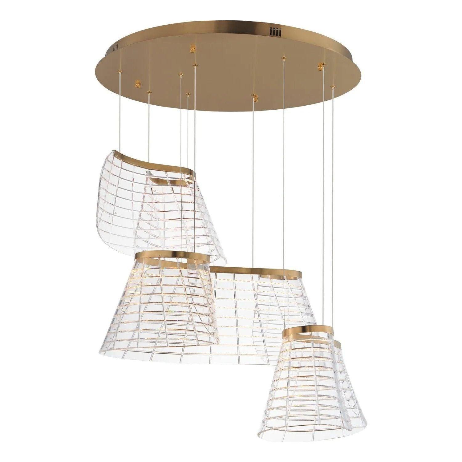 ET2 Lighting - Tartan LED Pendant - E24816-82BCN - Canada Light Shop