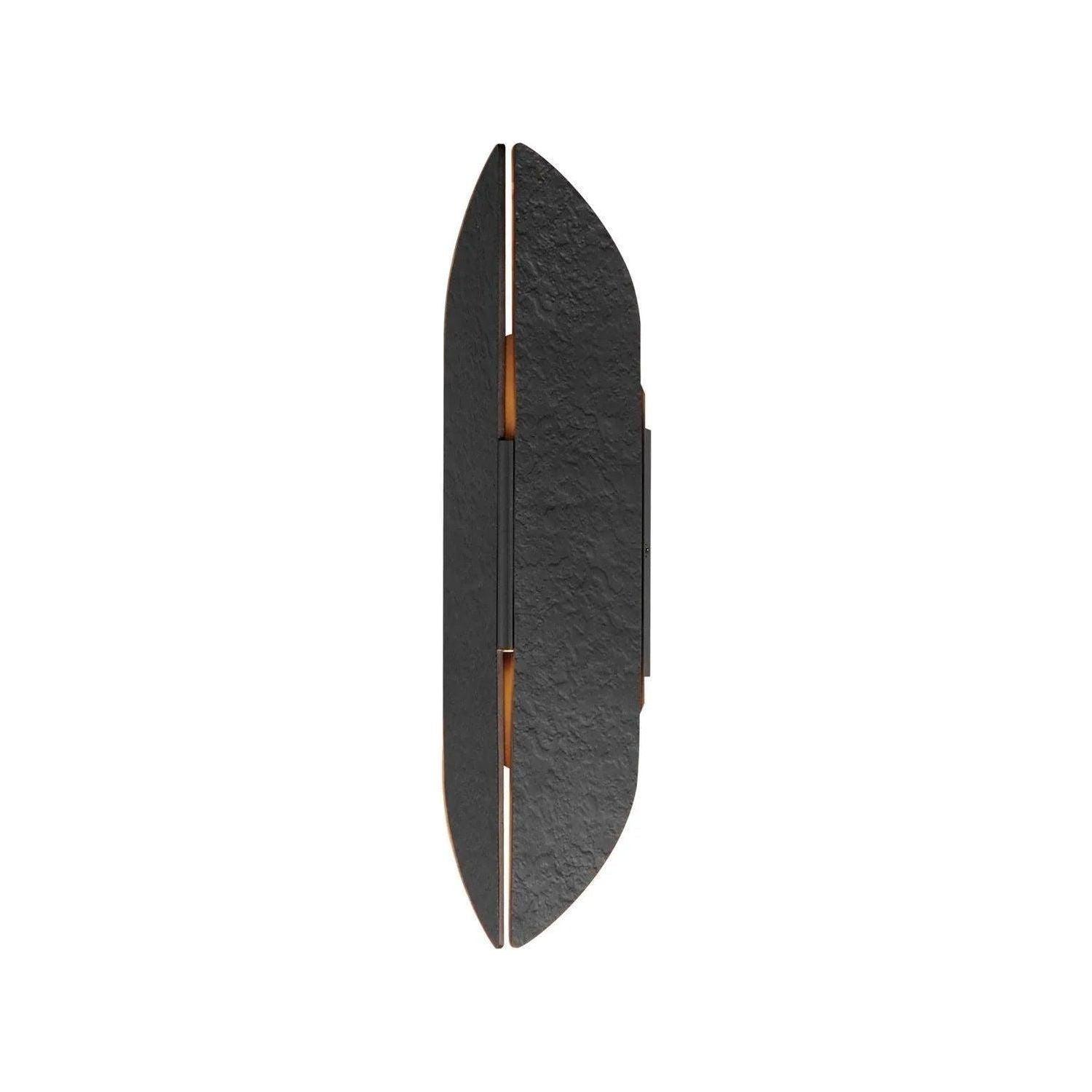 ET2 Lighting - Tectonic LED Outdoor Wall Sconce - E30142-BKAB - Canada Light Shop
