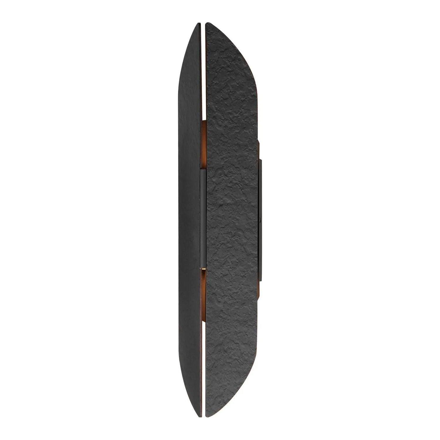 ET2 Lighting - Tectonic LED Outdoor Wall Sconce - E30146-BKAB - Canada Light Shop