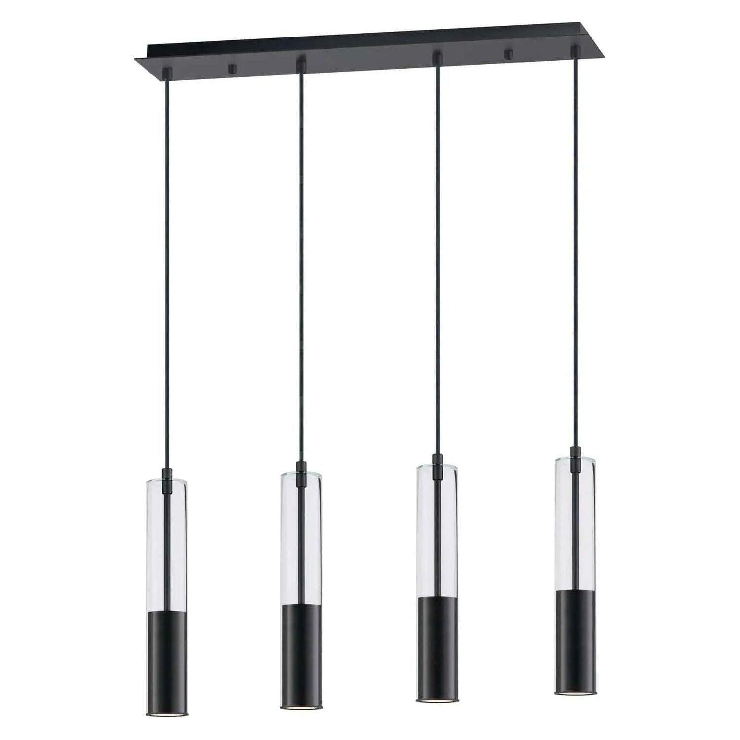 ET2 Lighting - Torch LED Linear Pendant - E11004-24BK - Canada Light Shop