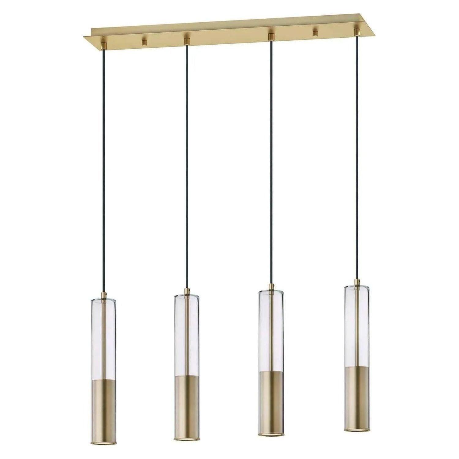 ET2 Lighting - Torch LED Linear Pendant - E11004-24BK - Canada Light Shop