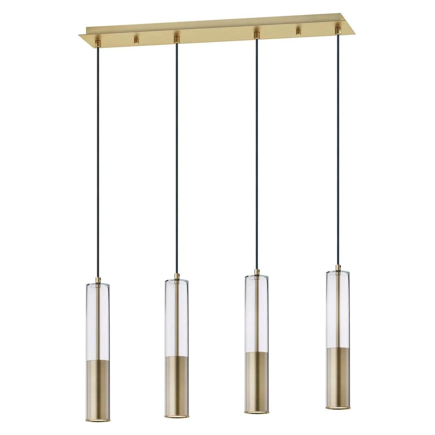 ET2 Lighting - Torch LED Linear Pendant - E11004-24SBR - Canada Light Shop