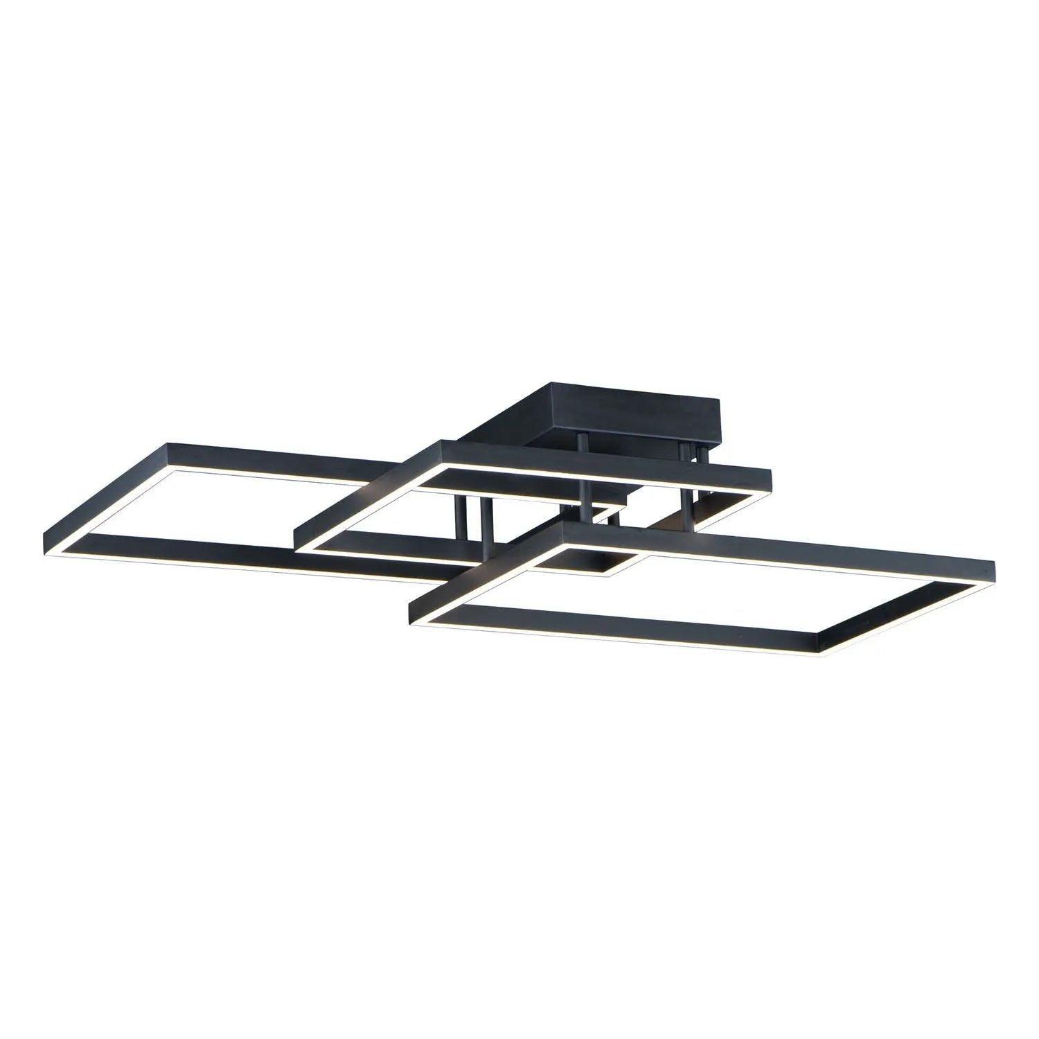 ET2 Lighting - Traverse LED Flush / Wall Mount - E21513-BK - Canada Light Shop