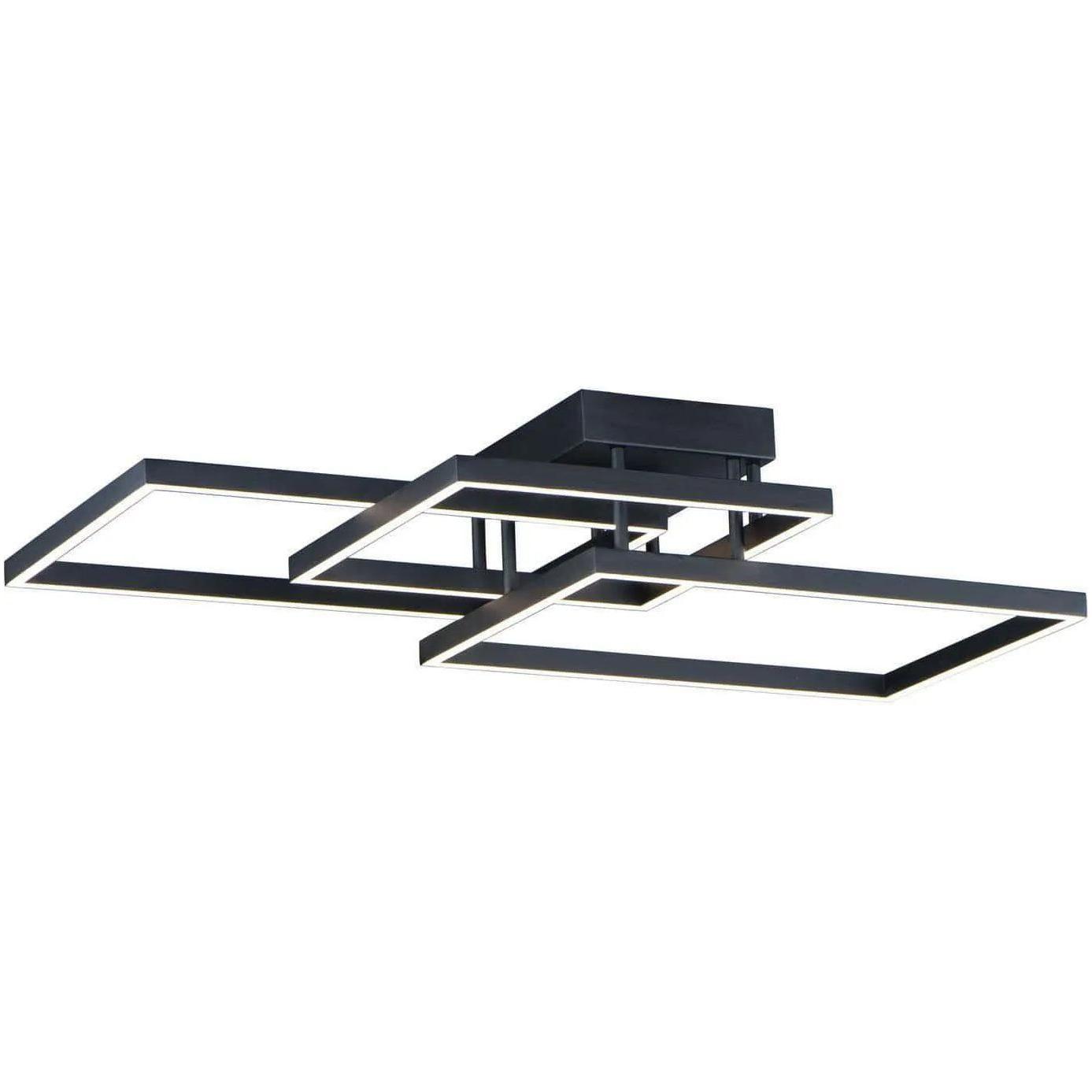 ET2 Lighting - Traverse LED Flush / Wall Mount - E21513-BK - Canada Light Shop