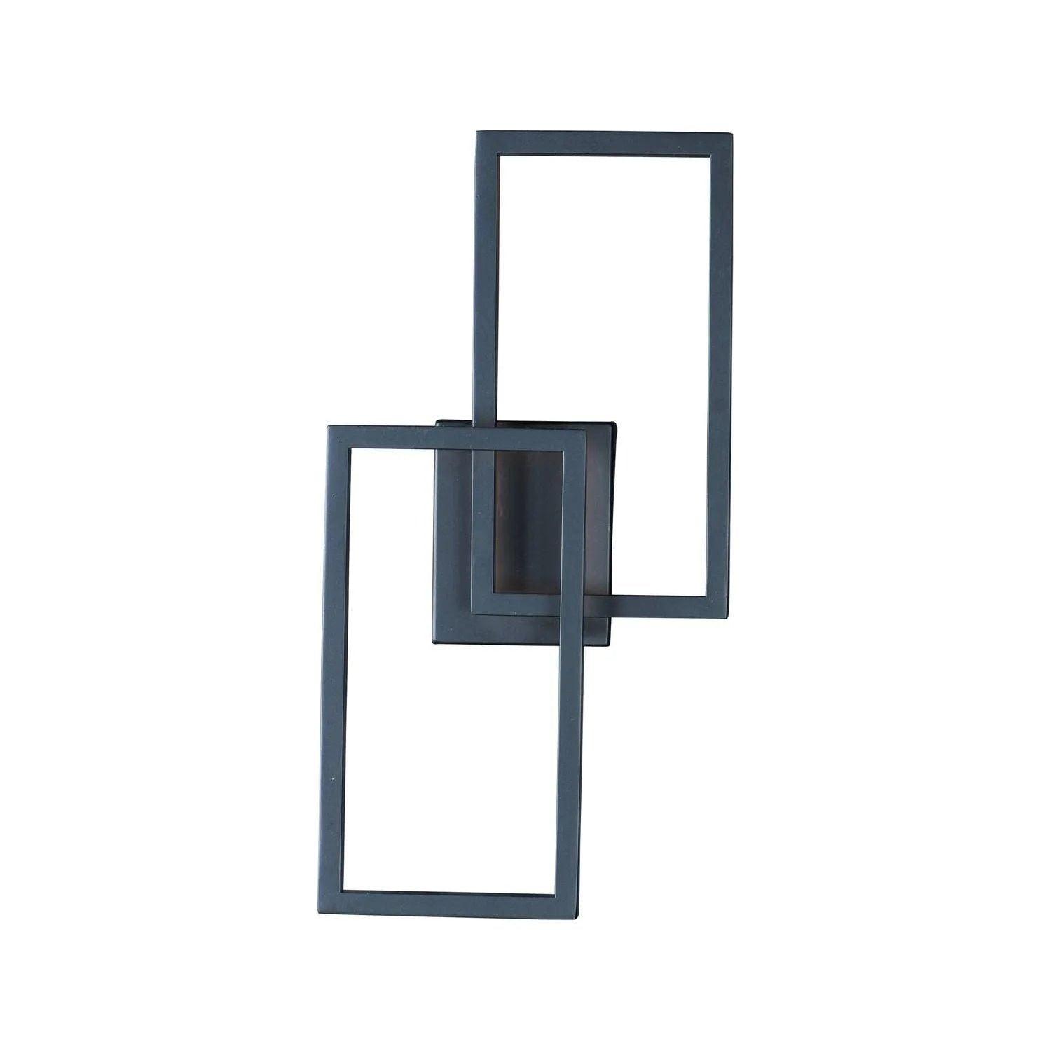 ET2 Lighting - Traverse LED Outdoor Wall Sconce - E21511-BK - Canada Light Shop