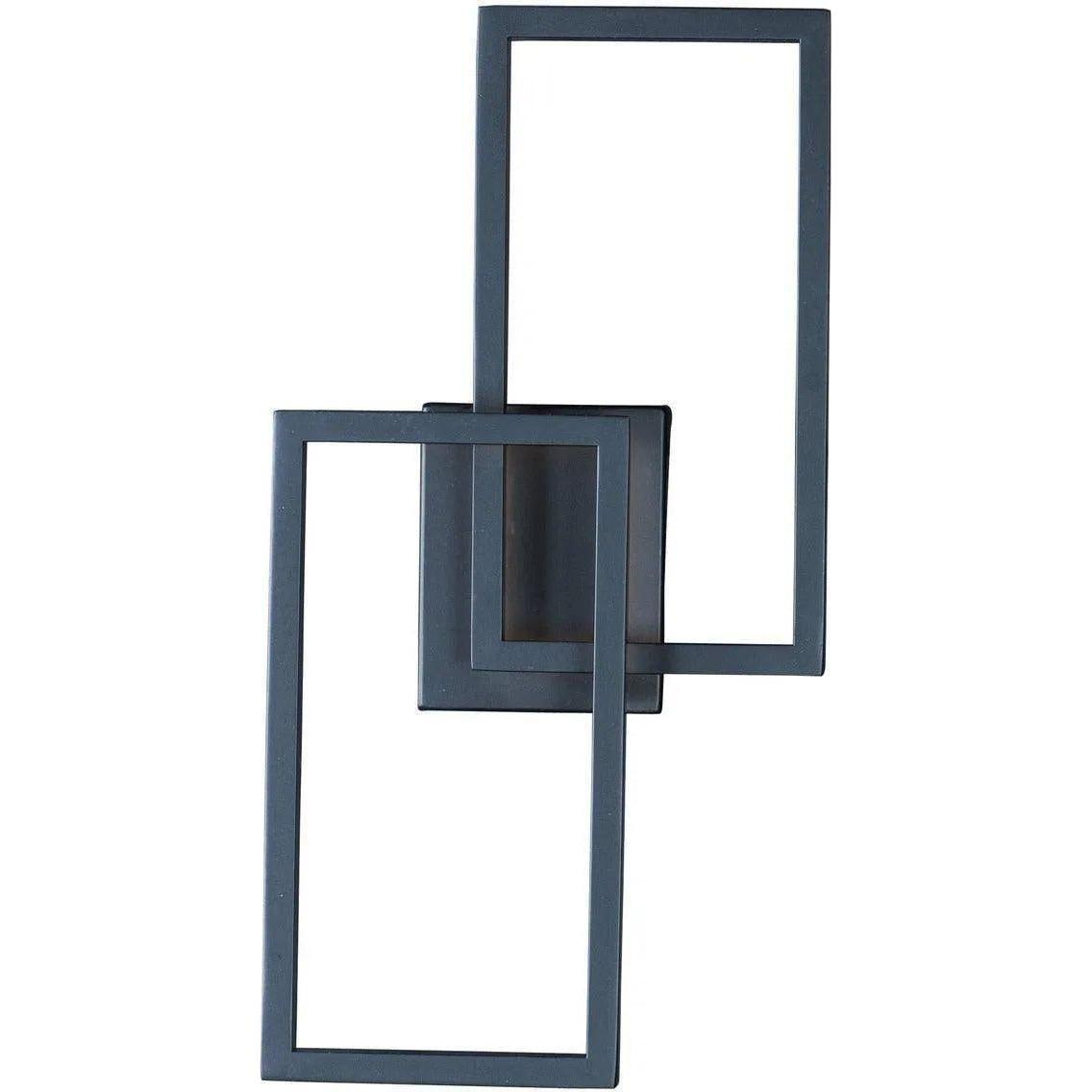 ET2 Lighting - Traverse LED Outdoor Wall Sconce - E21511-BK - Canada Light Shop