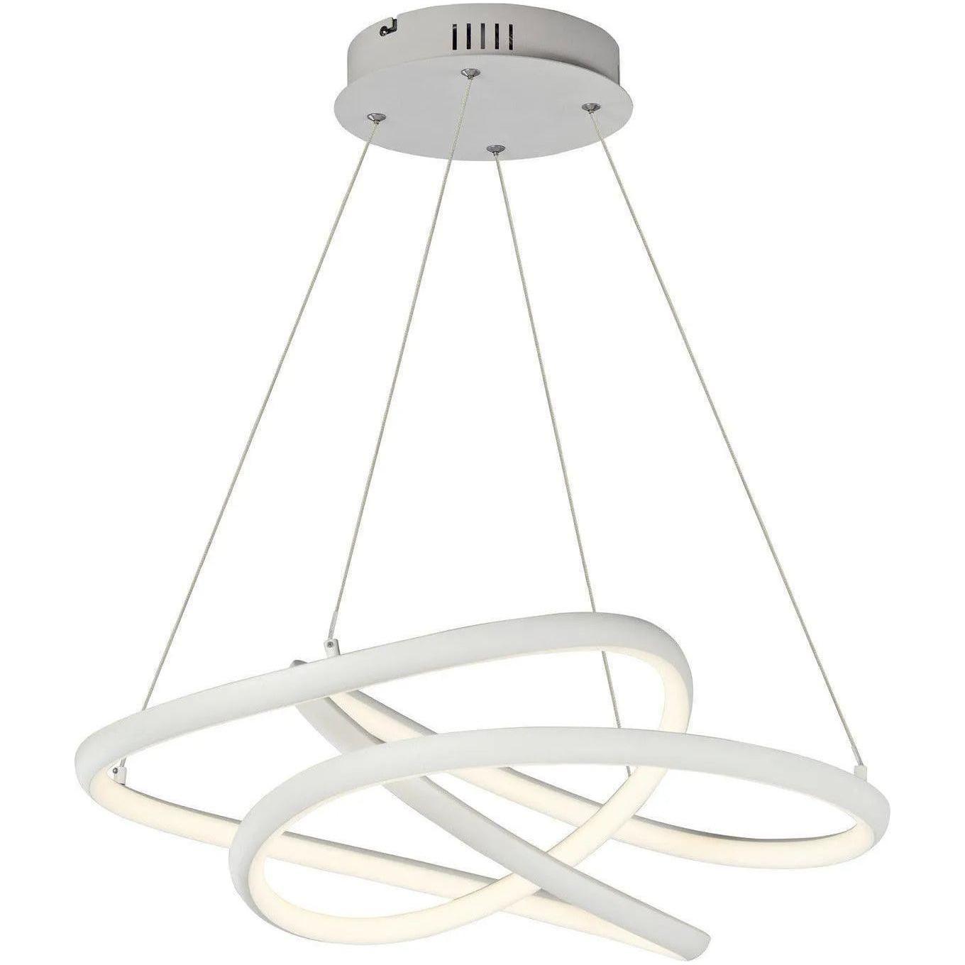 ET2 Lighting - Twisted LED Pendant - E30644-MW - Canada Light Shop