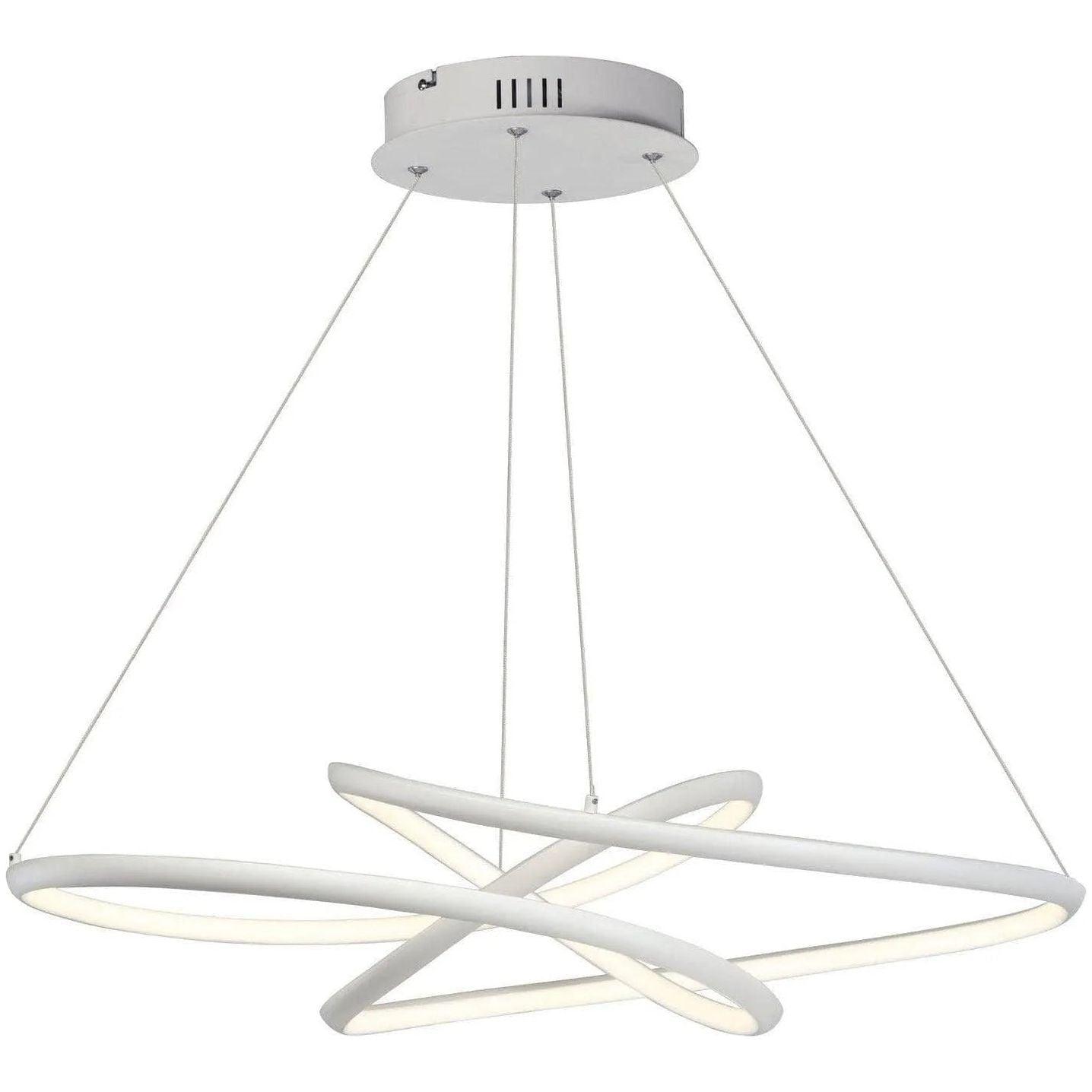 ET2 Lighting - Twisted LED Pendant - E30644-MW - Canada Light Shop