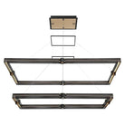 Eurofase - Admiral 2-Tier LED Rectangular Chandelier - 37061-012 - Canada Light Shop