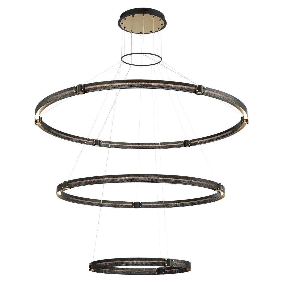 Eurofase - Admiral 3-Tier LED Chandelier - 37056-018 - Canada Light Shop