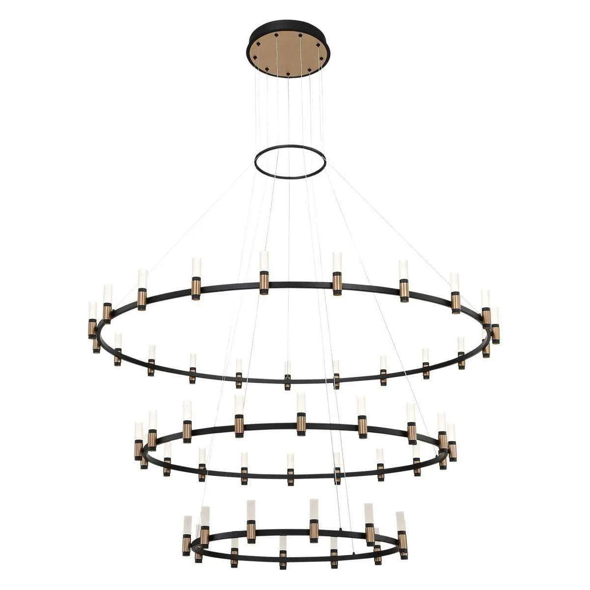Eurofase - Albany 3-Tier Round LED Chandelier - 37046-019 - Canada Light Shop