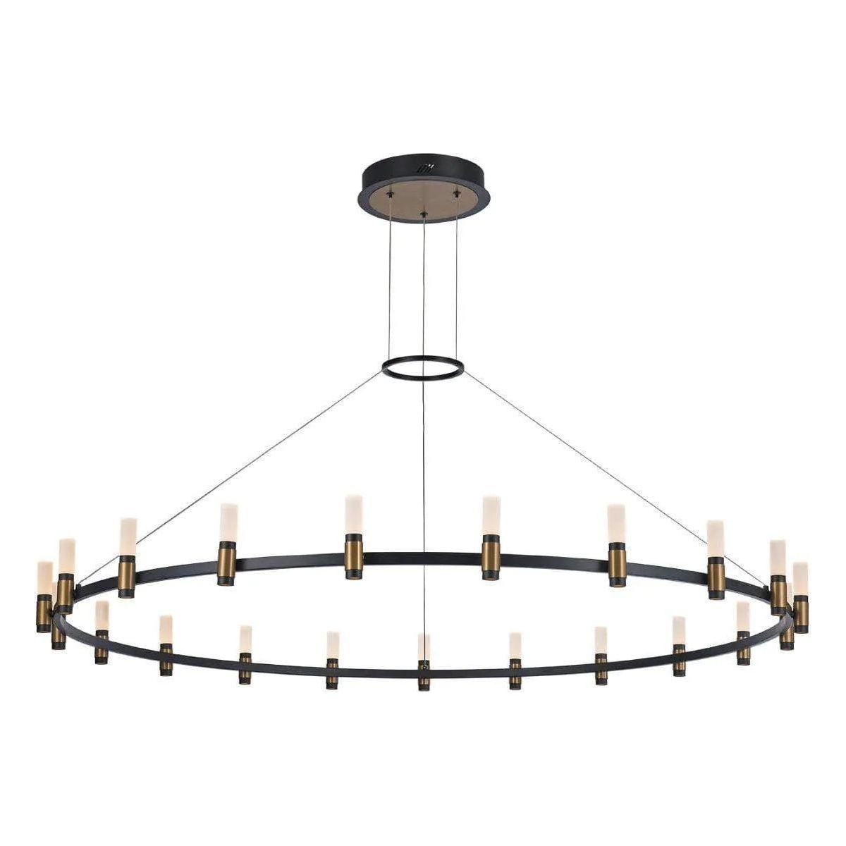 Eurofase - Albany Round LED Chandelier - 37045-012 - Canada Light Shop