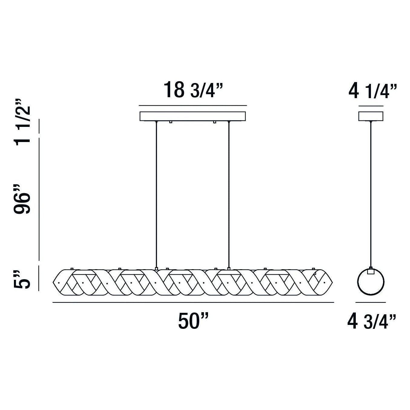 Eurofase - Banderia LED Linear Suspension - 30083-011 - Canada Light Shop