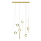 Eurofase - Barletta LED Linear Chandelier - 47255-012 - Canada Light Shop