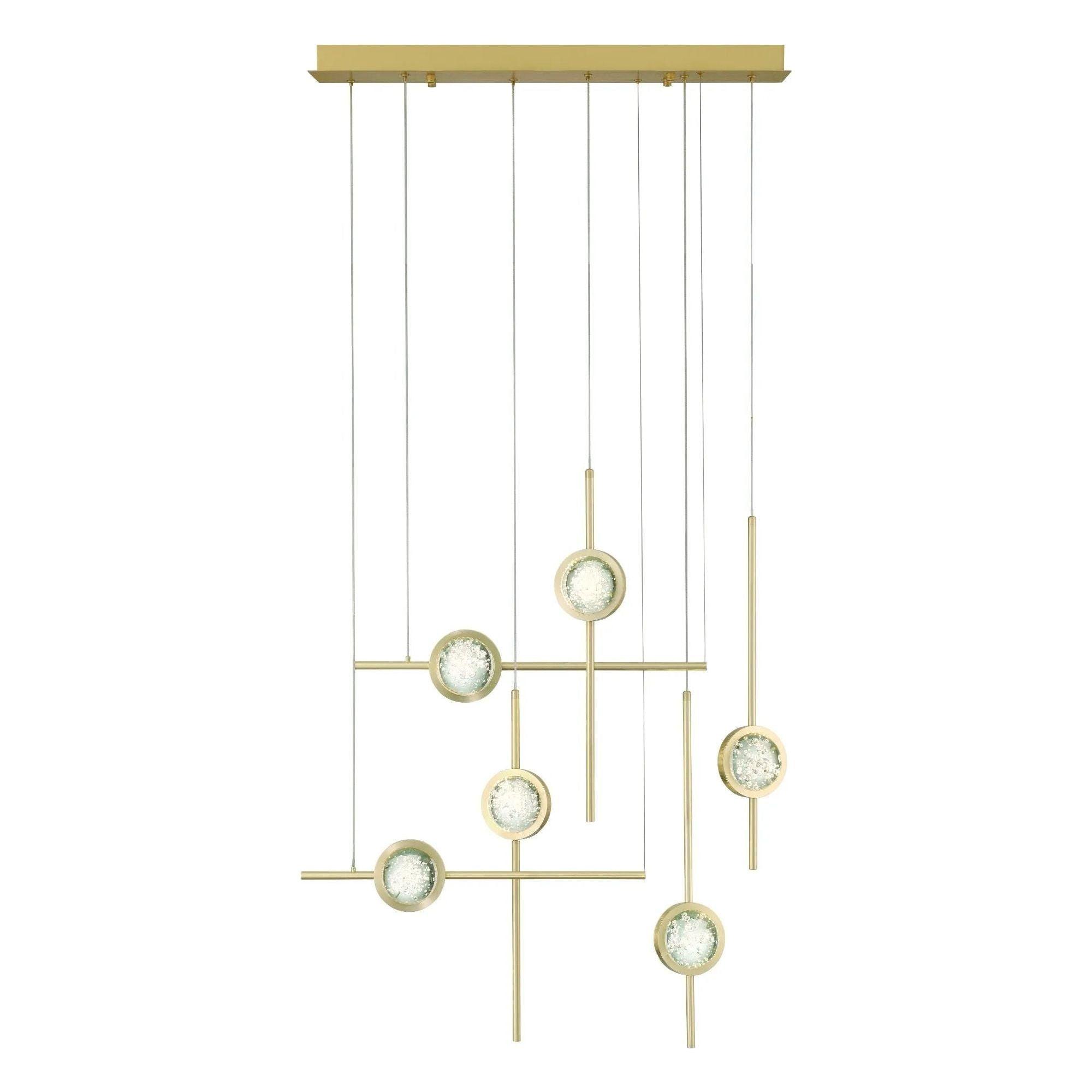 Eurofase - Barletta LED Linear Chandelier - 47255-012 - Canada Light Shop