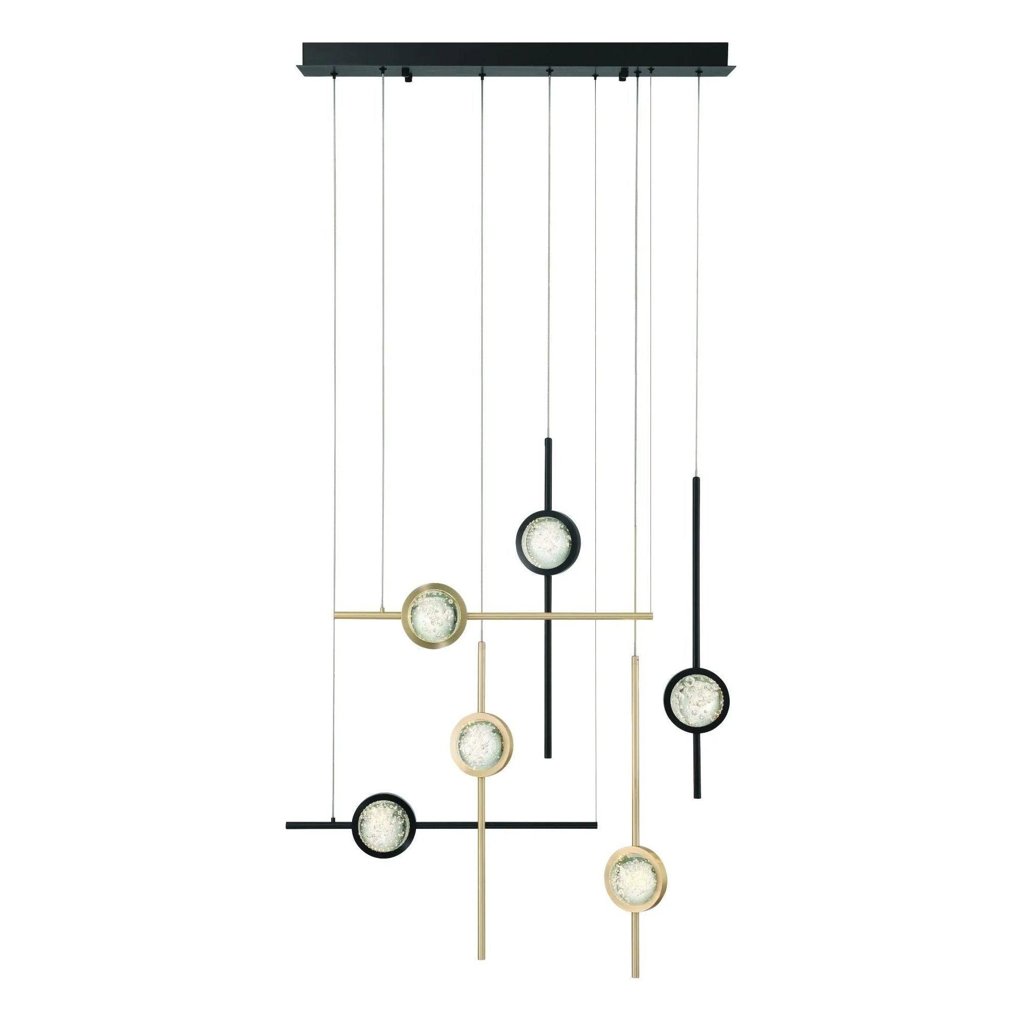 Eurofase - Barletta LED Linear Chandelier - 47255-036 - Canada Light Shop