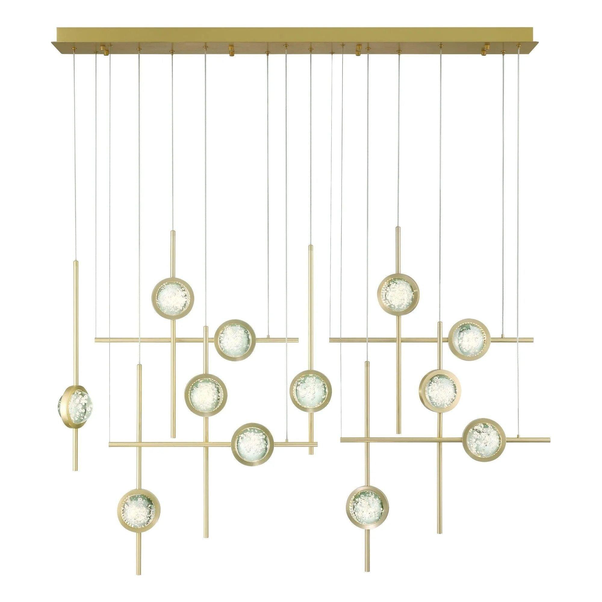 Eurofase - Barletta LED Linear Chandelier - 47256-019 - Canada Light Shop