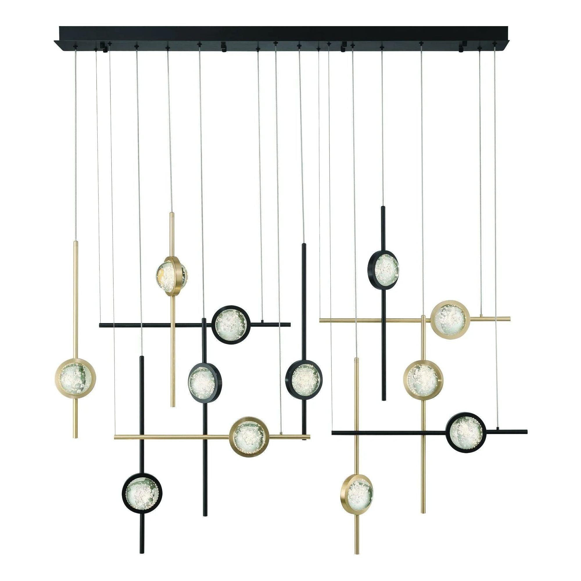 Eurofase - Barletta LED Linear Chandelier - 47256-033 - Canada Light Shop